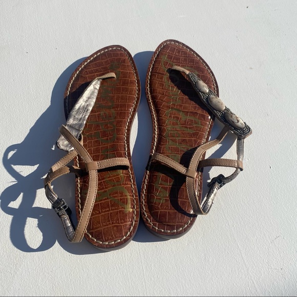 Sam Edelman sandal with Beading sz 10 - Picture 4 of 7